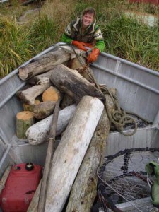 Kari, Collecting Firewood