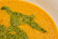 Moroccan Chermoula and Carrot Soup