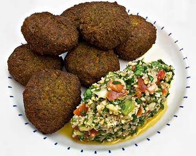 Falafel and Tabbouleh