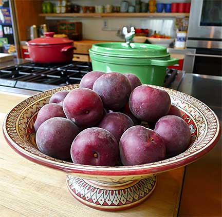 Bowl of Plums