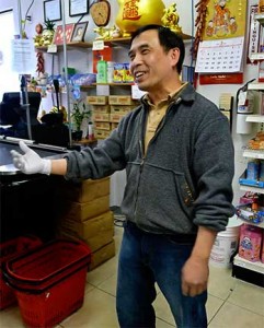Barry Yu, Lucky Market owner