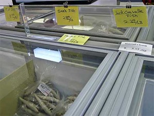 Fish Freezers at Lucky Market